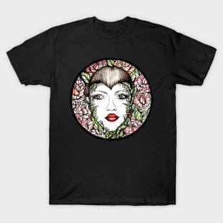 Pretty Round Roses T-Shirt